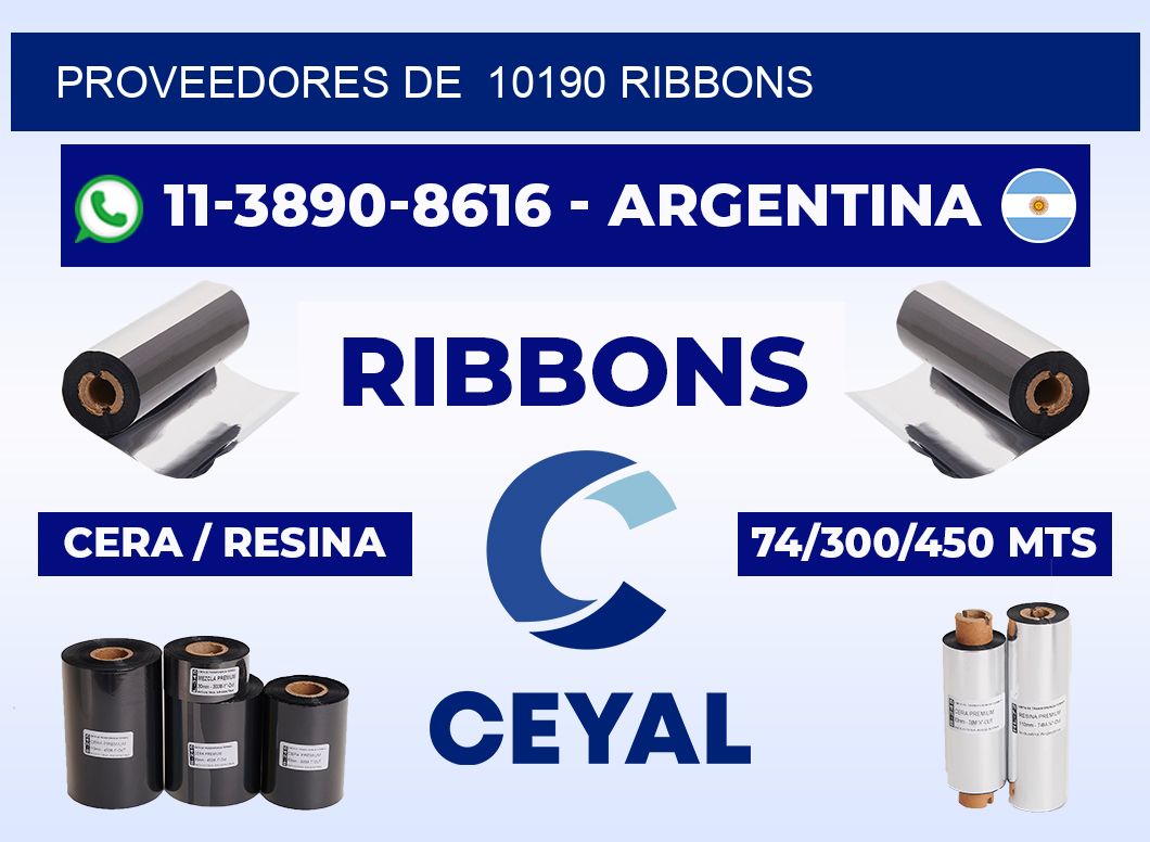 Proveedores de 10190 ribbons