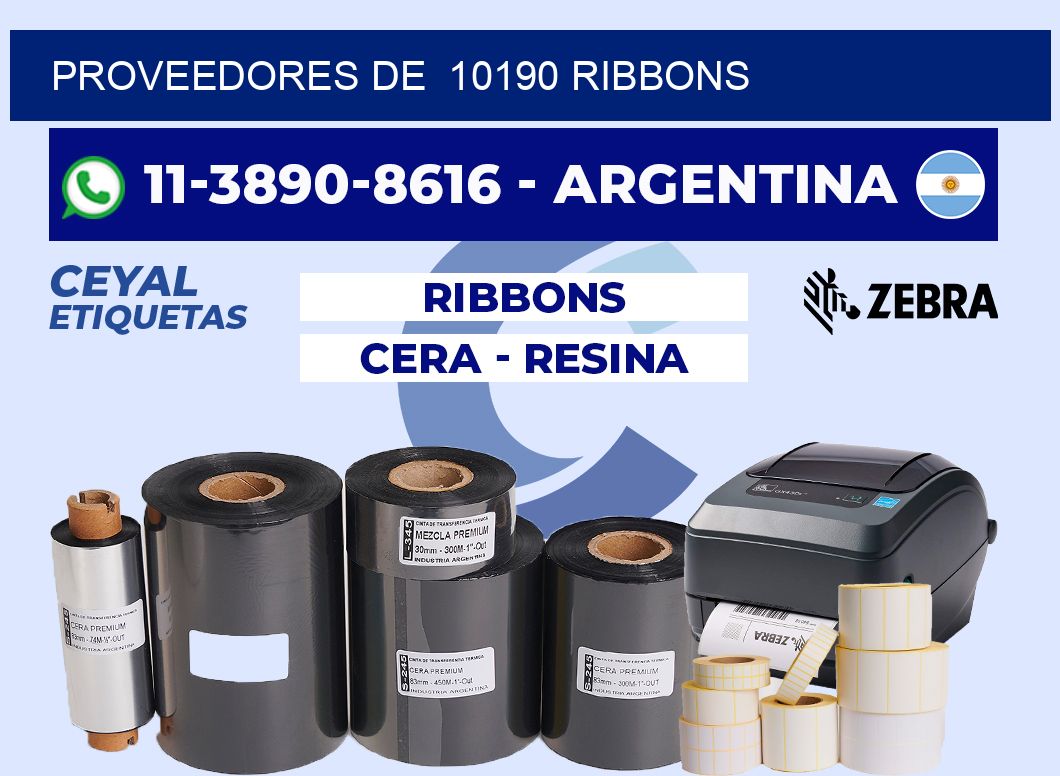 Proveedores de  10190 ribbons