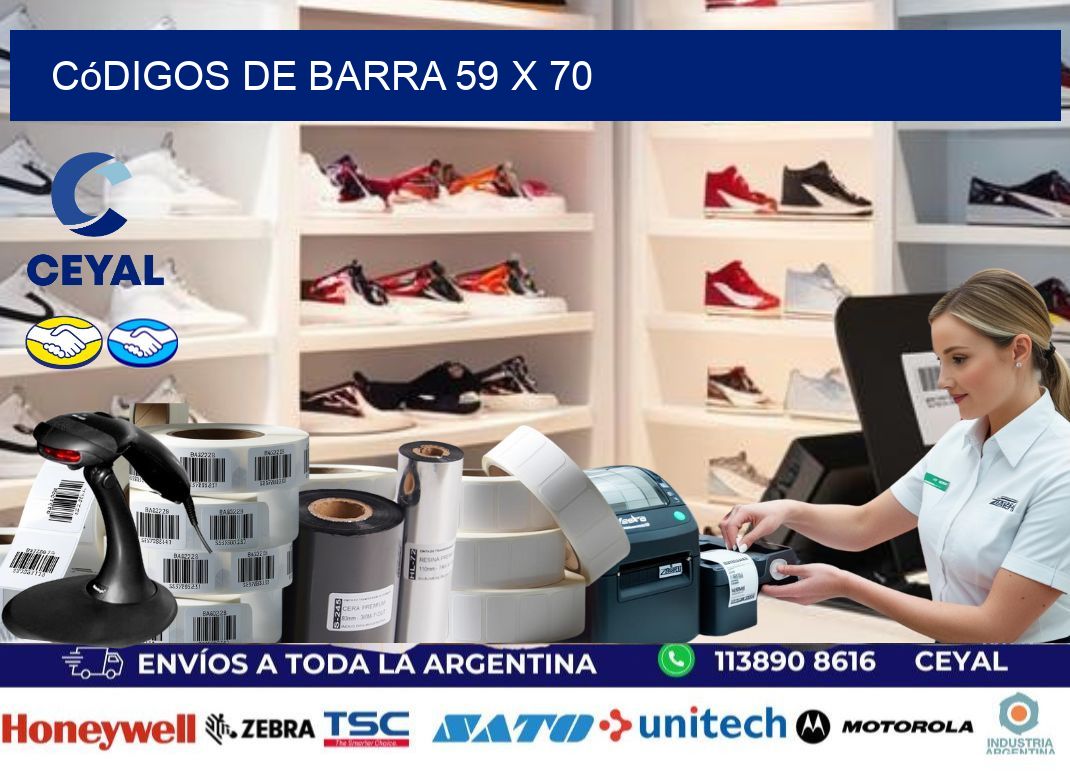 códigos de barra 59 x 70