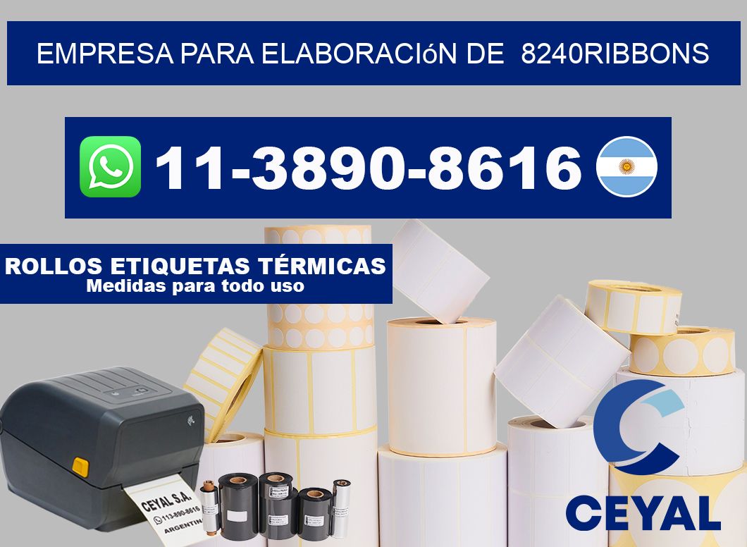 empresa para elaboración de  8240ribbons