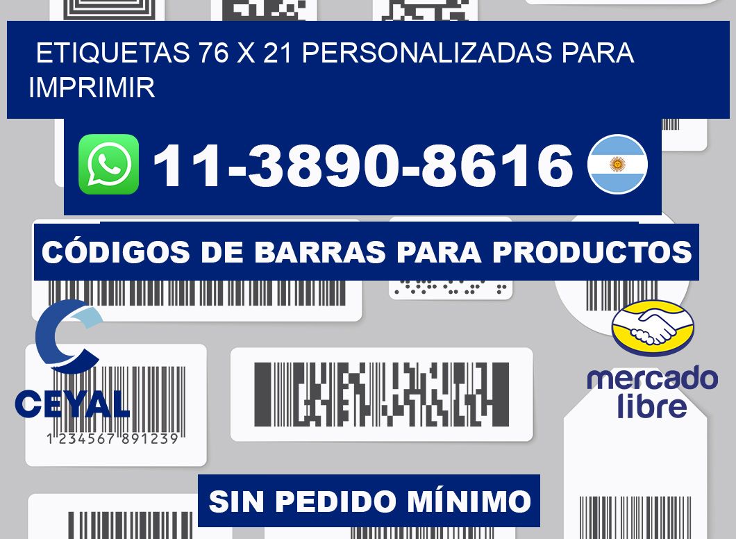 etiquetas 76 x 21 personalizadas para imprimir