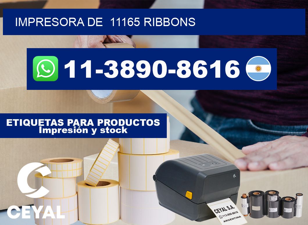 impresora de  11165 ribbons
