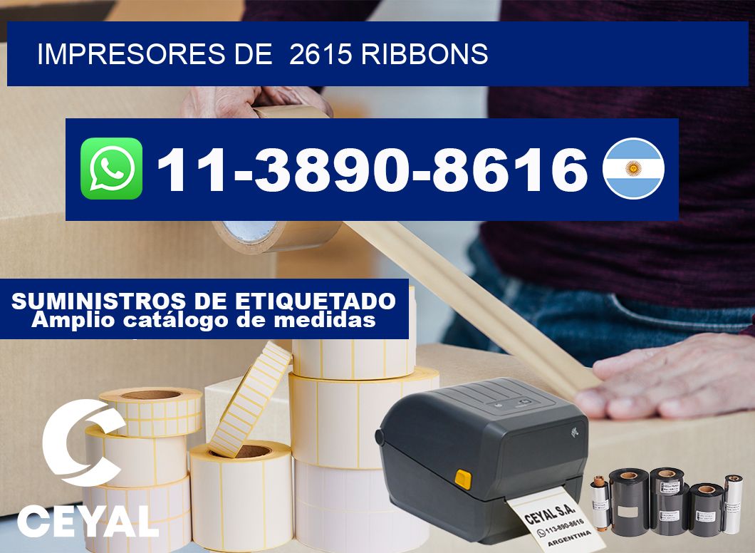impresores de 2615 ribbons