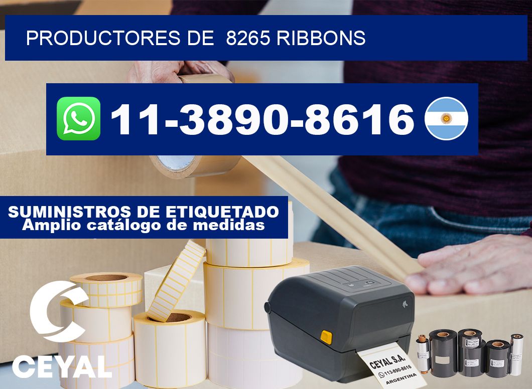 productores de 8265 ribbons