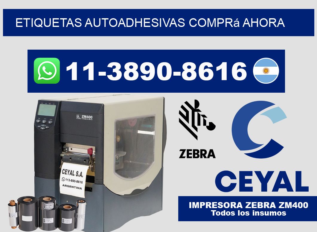 ETIQUETAS AUTOADHESIVAS Comprá ahora