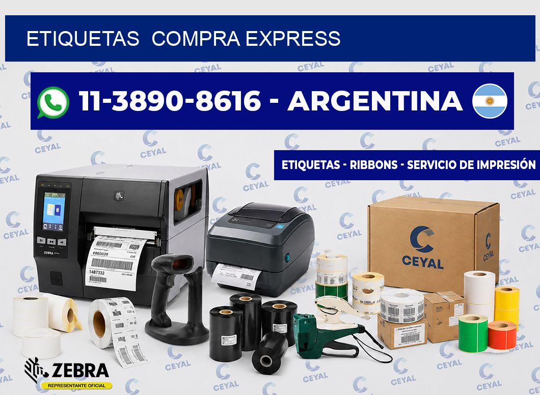ETIQUETAS  Compra express