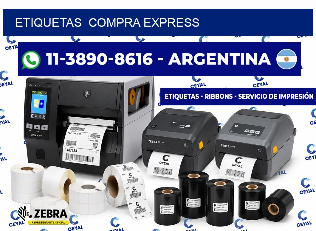 ETIQUETAS  Compra express