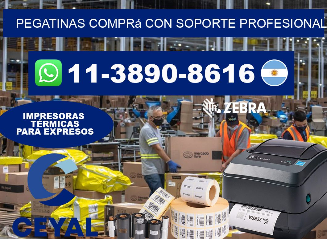 PEGATINAS Comprá con soporte profesional