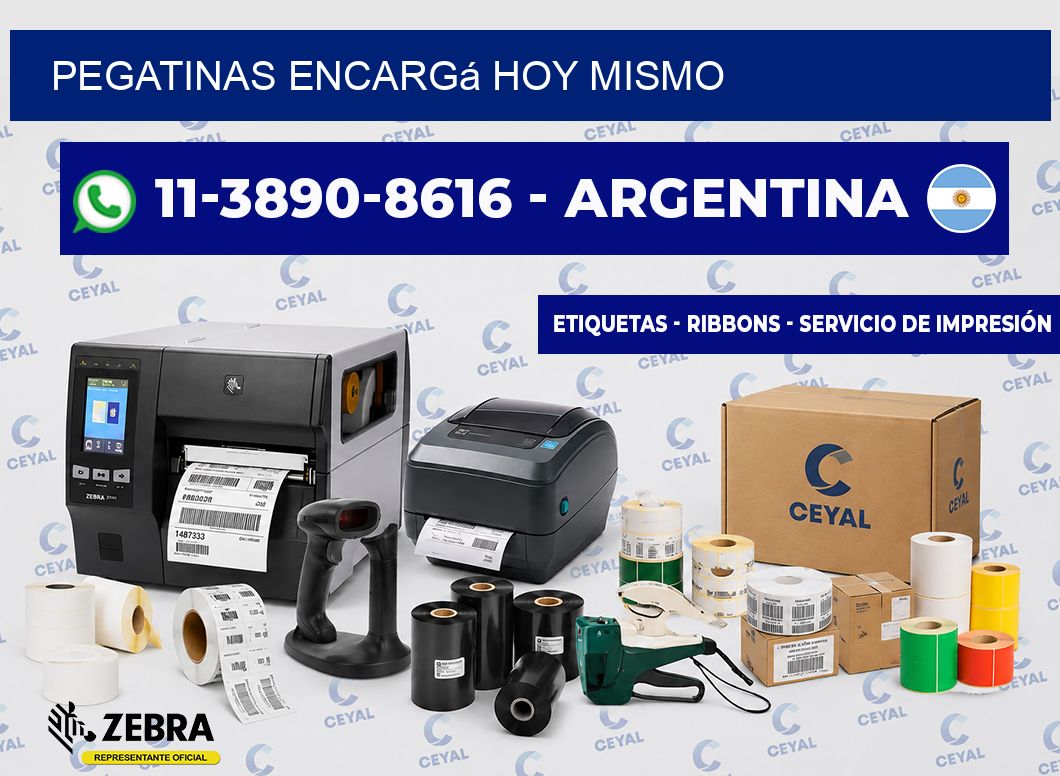 PEGATINAS Encargá hoy mismo