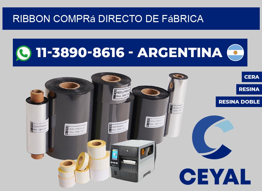 ribbon Comprá directo de fábrica