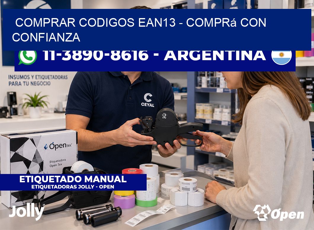 COMPRAR CODIGOS EAN13 - Comprá con confianza