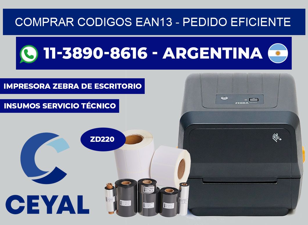 COMPRAR CODIGOS EAN13 - Pedido eficiente