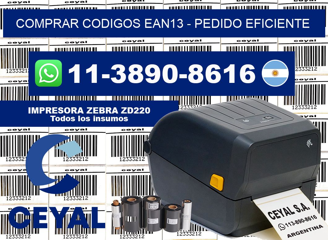 COMPRAR CODIGOS EAN13 - Pedido eficiente