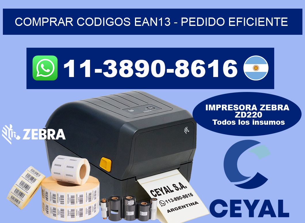 COMPRAR CODIGOS EAN13 - Pedido eficiente