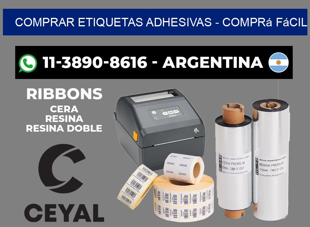 COMPRAR ETIQUETAS ADHESIVAS - Comprá fácil
