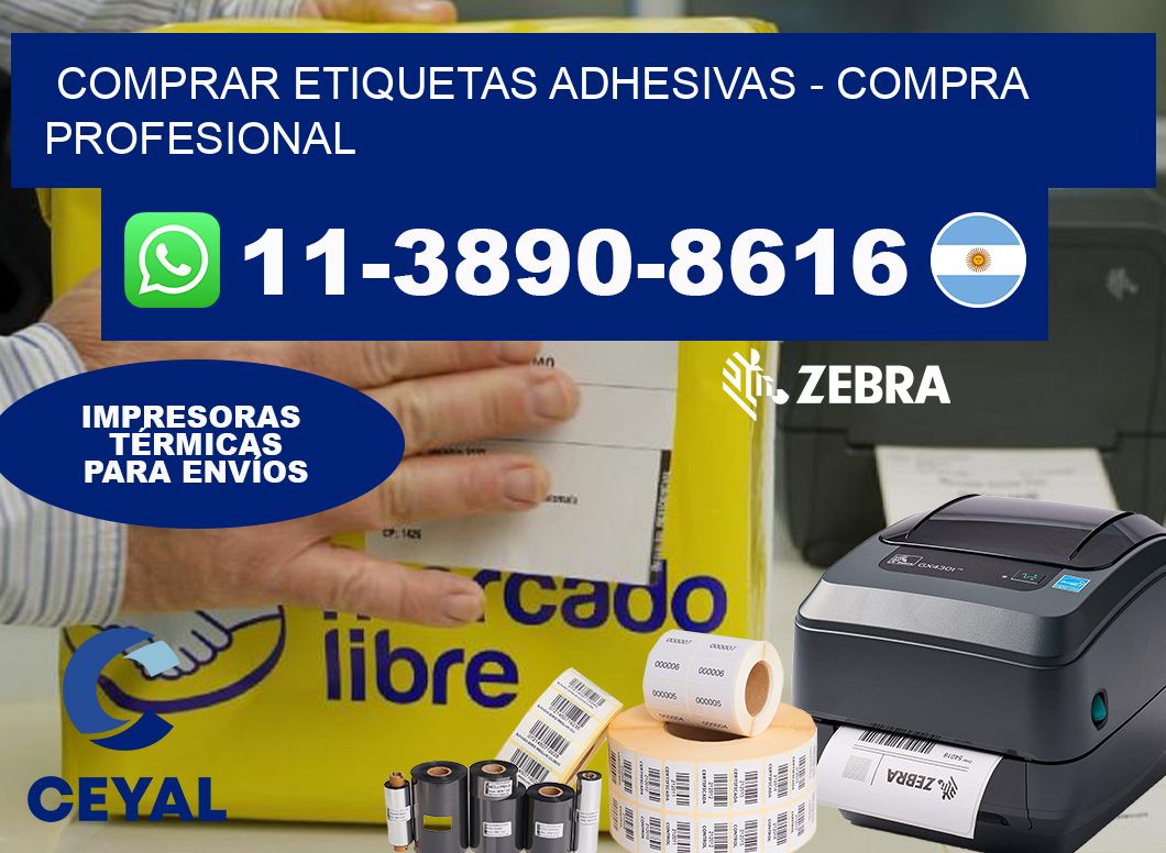 COMPRAR ETIQUETAS ADHESIVAS - Compra profesional