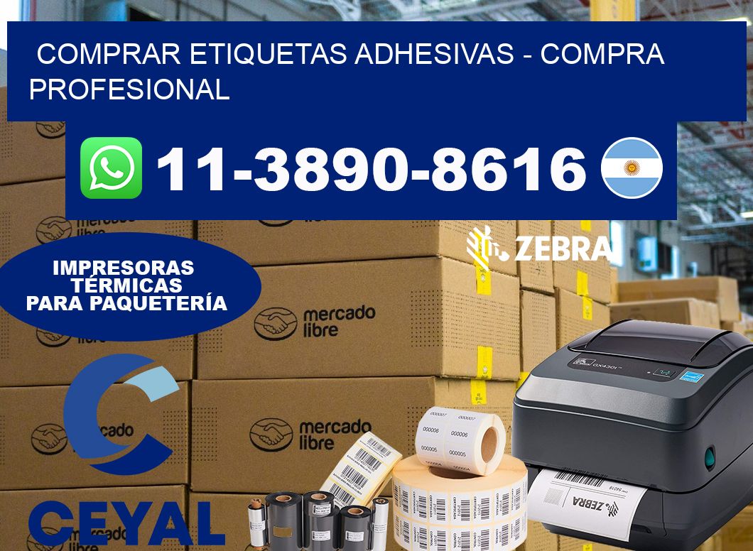 COMPRAR ETIQUETAS ADHESIVAS – Compra profesional