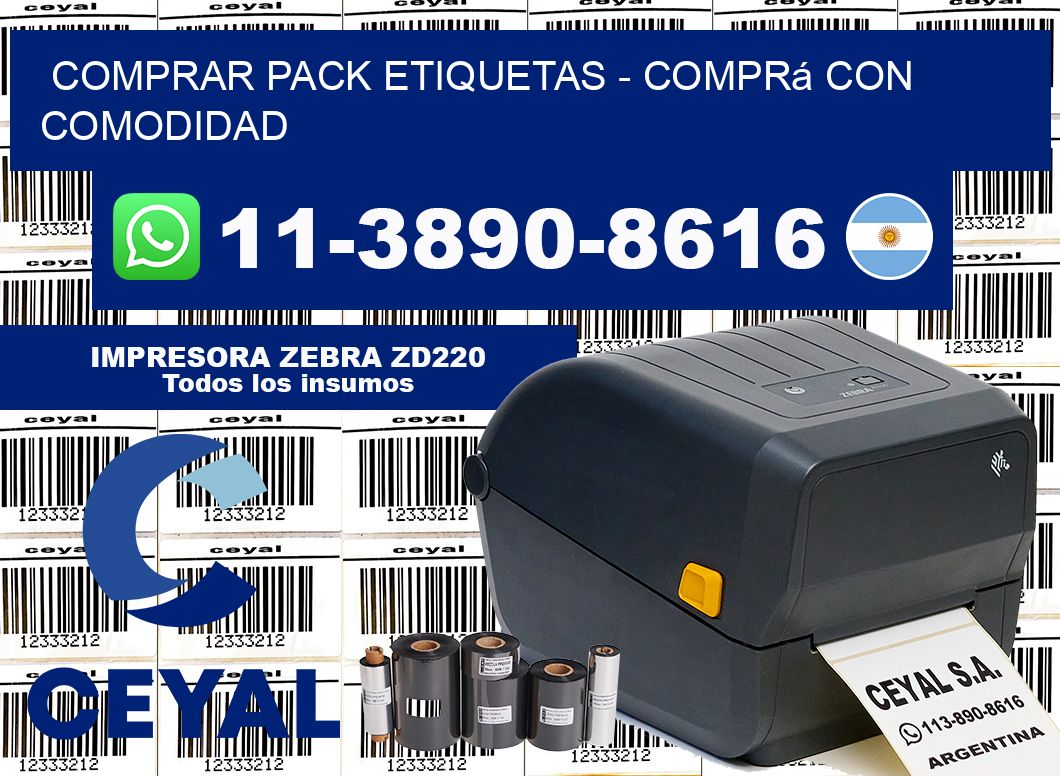 COMPRAR PACK ETIQUETAS - Comprá con comodidad