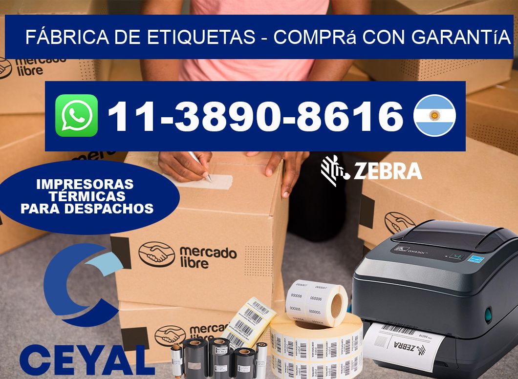 FÁBRICA DE ETIQUETAS - Comprá con garantía