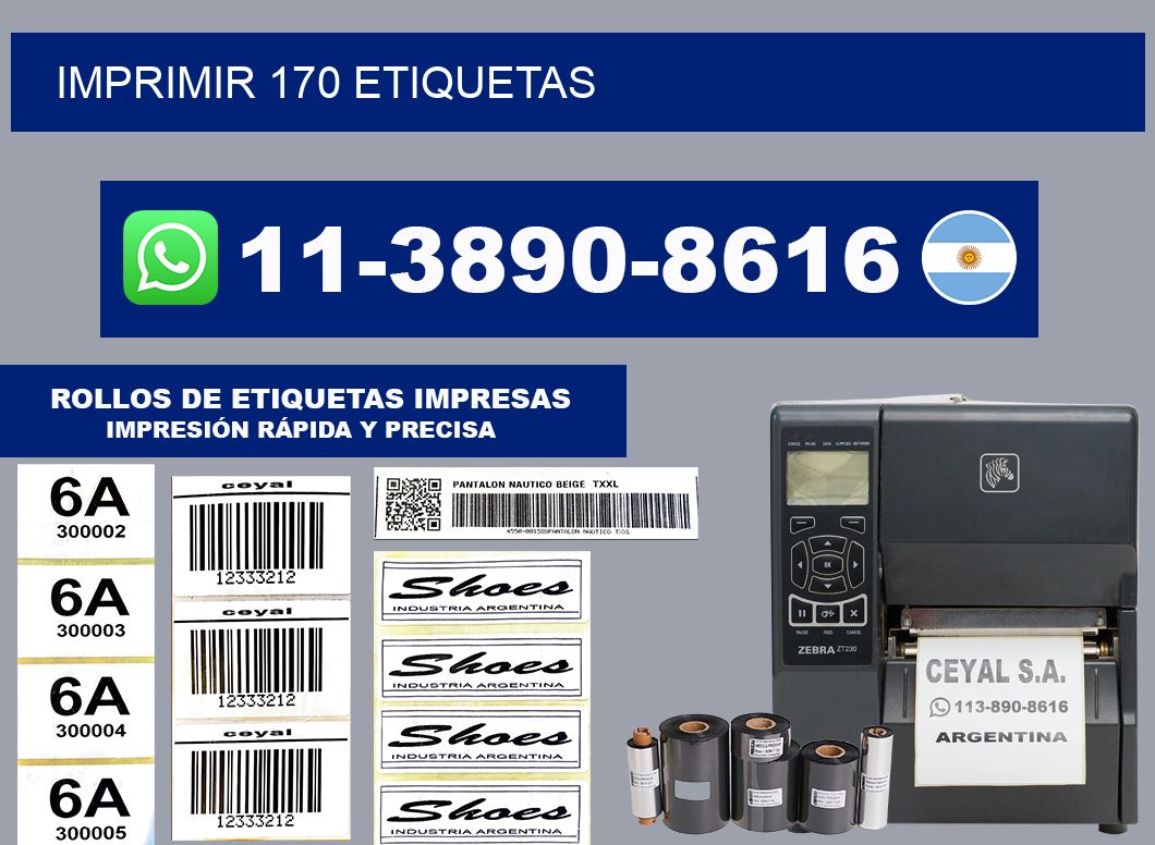IMPRIMIR 170 ETIQUETAS