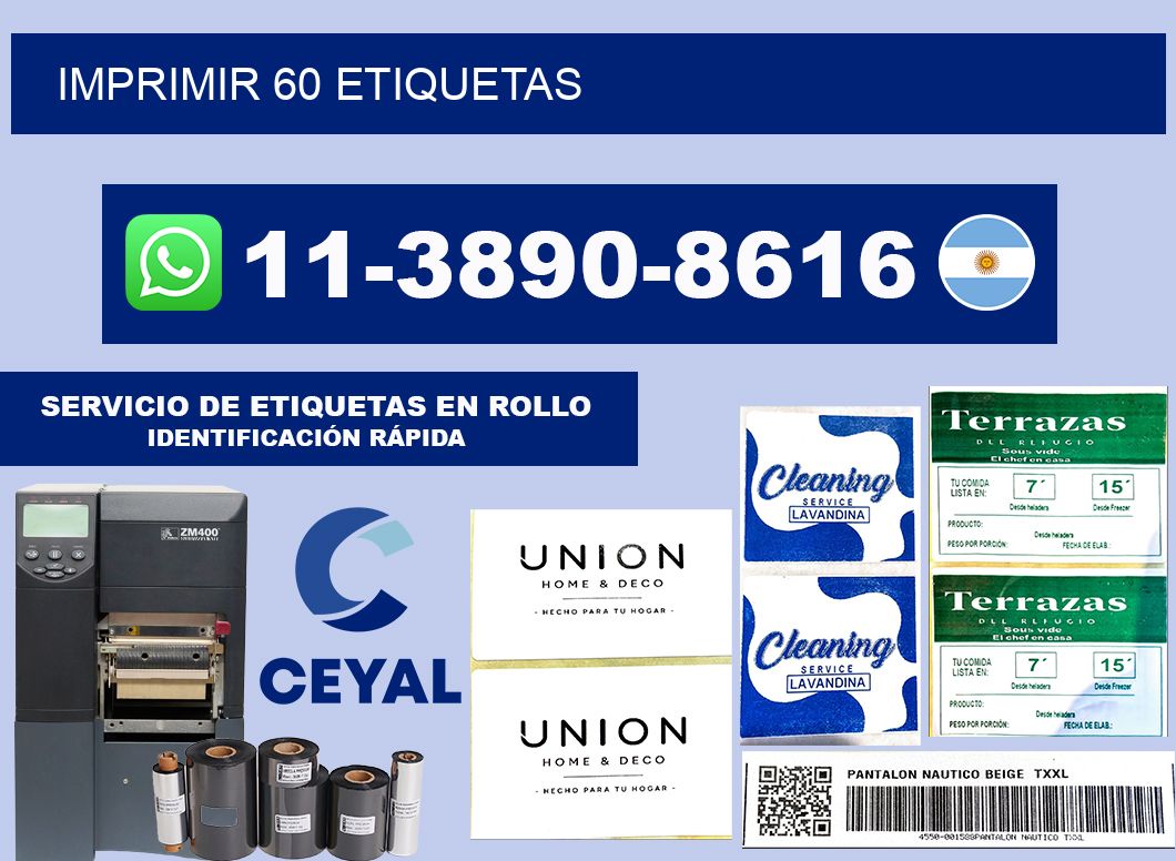 IMPRIMIR 60 ETIQUETAS