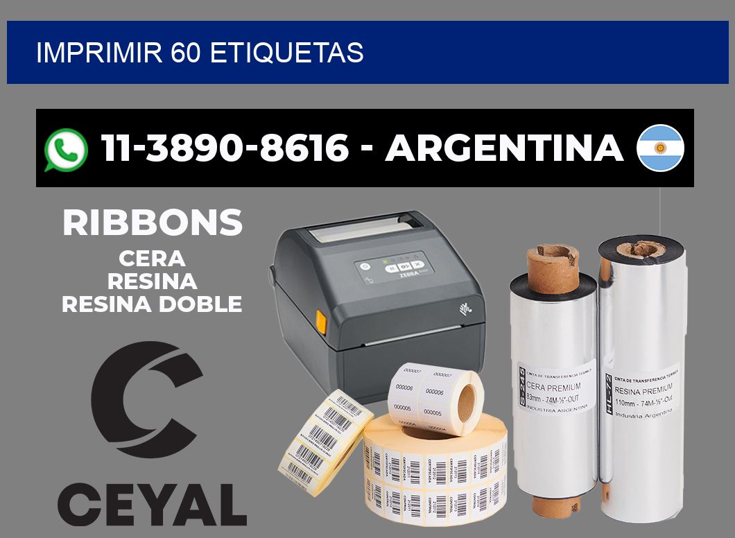 IMPRIMIR 60 ETIQUETAS