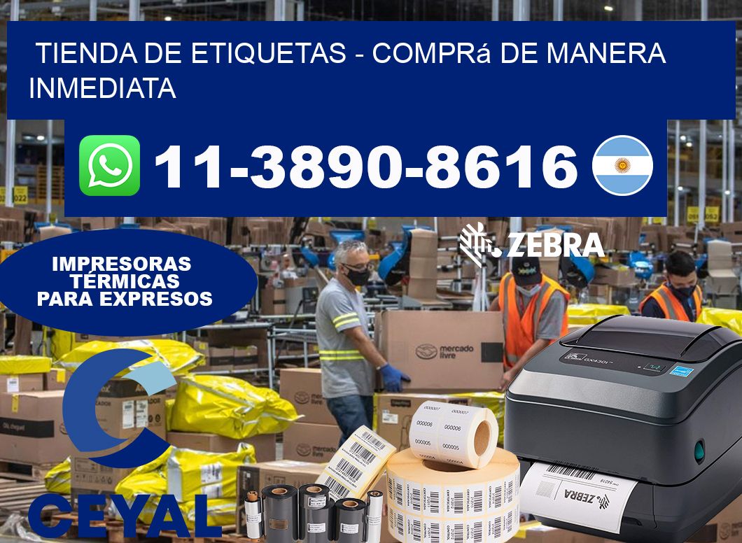 TIENDA DE ETIQUETAS - Comprá de manera inmediata
