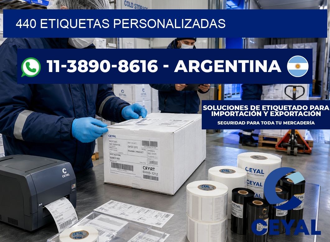 440 ETIQUETAS PERSONALIZADAS