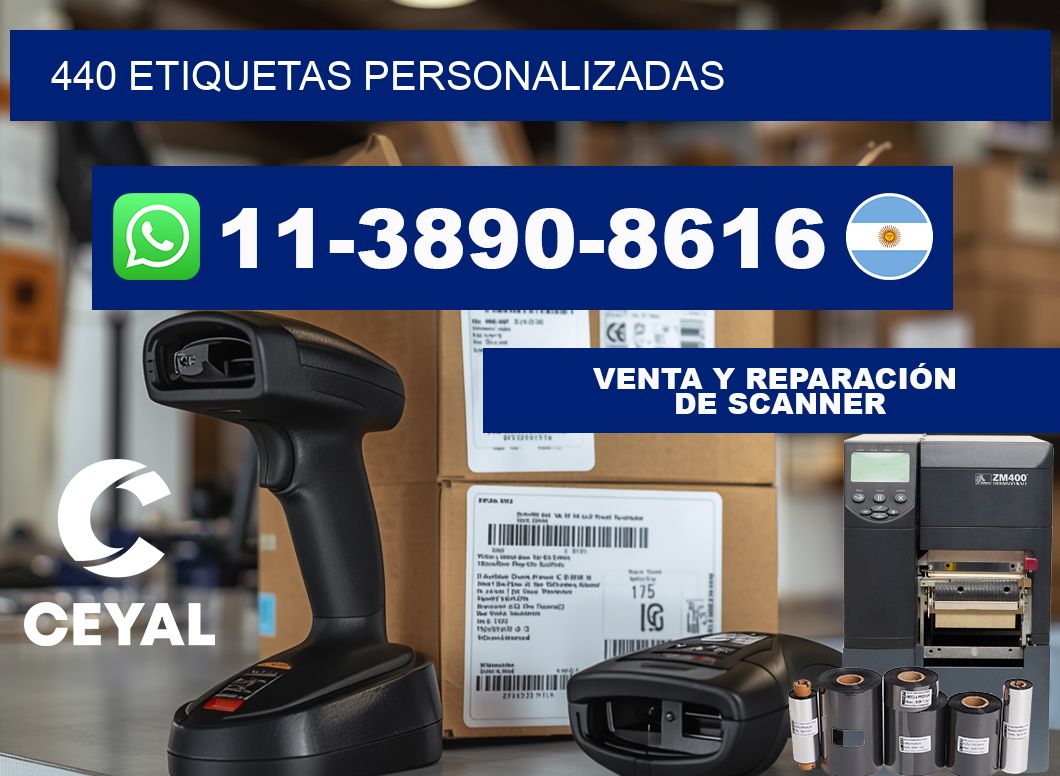 440 ETIQUETAS PERSONALIZADAS