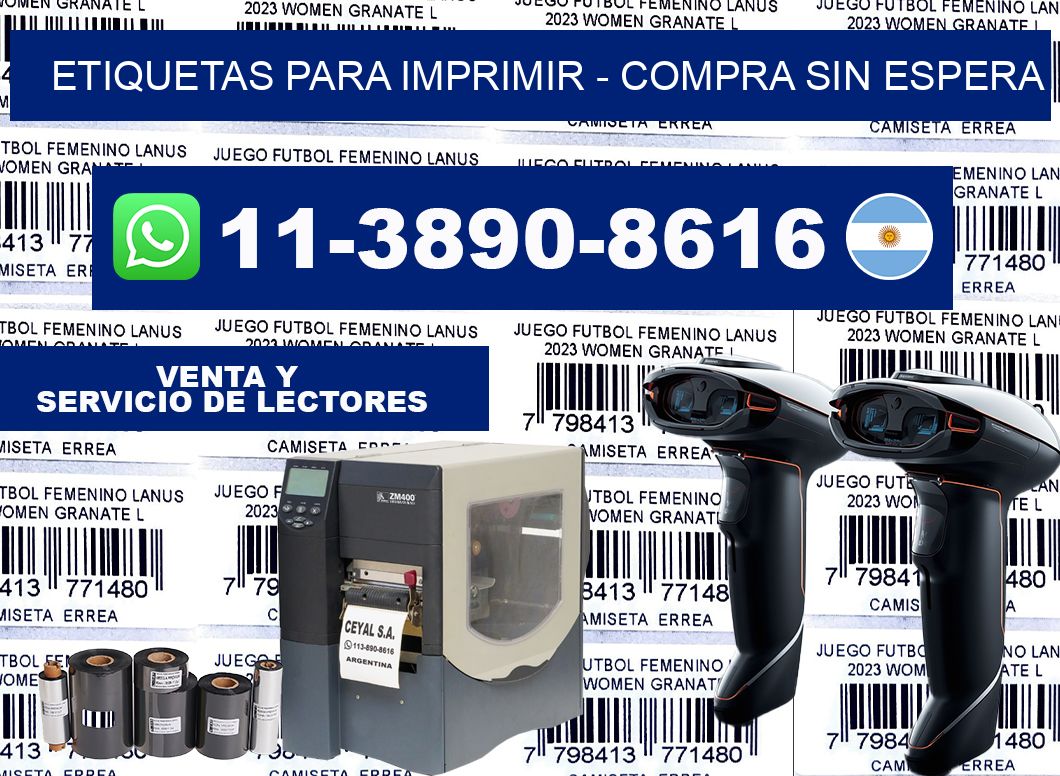 ETIQUETAS PARA IMPRIMIR - Compra sin espera