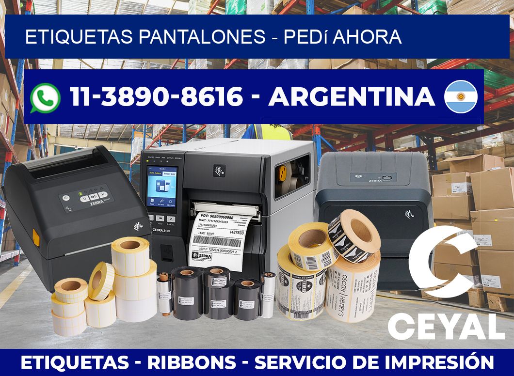Etiquetas Pantalones – Pedí ahora
