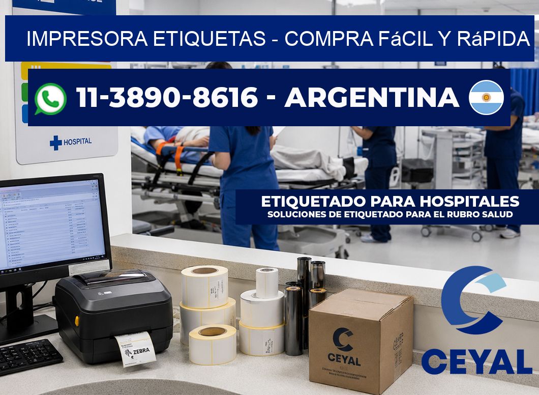 IMPRESORA ETIQUETAS - Compra fácil y rápida