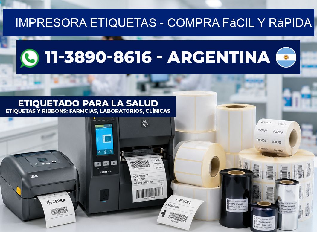 IMPRESORA ETIQUETAS - Compra fácil y rápida