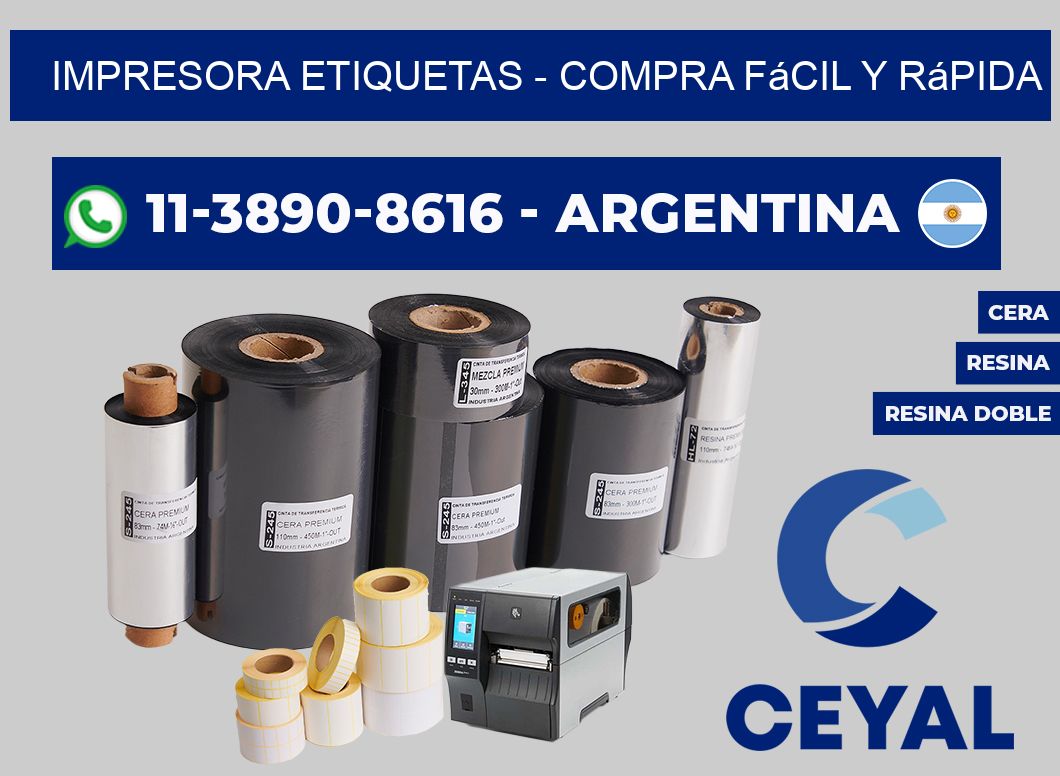 IMPRESORA ETIQUETAS - Compra fácil y rápida
