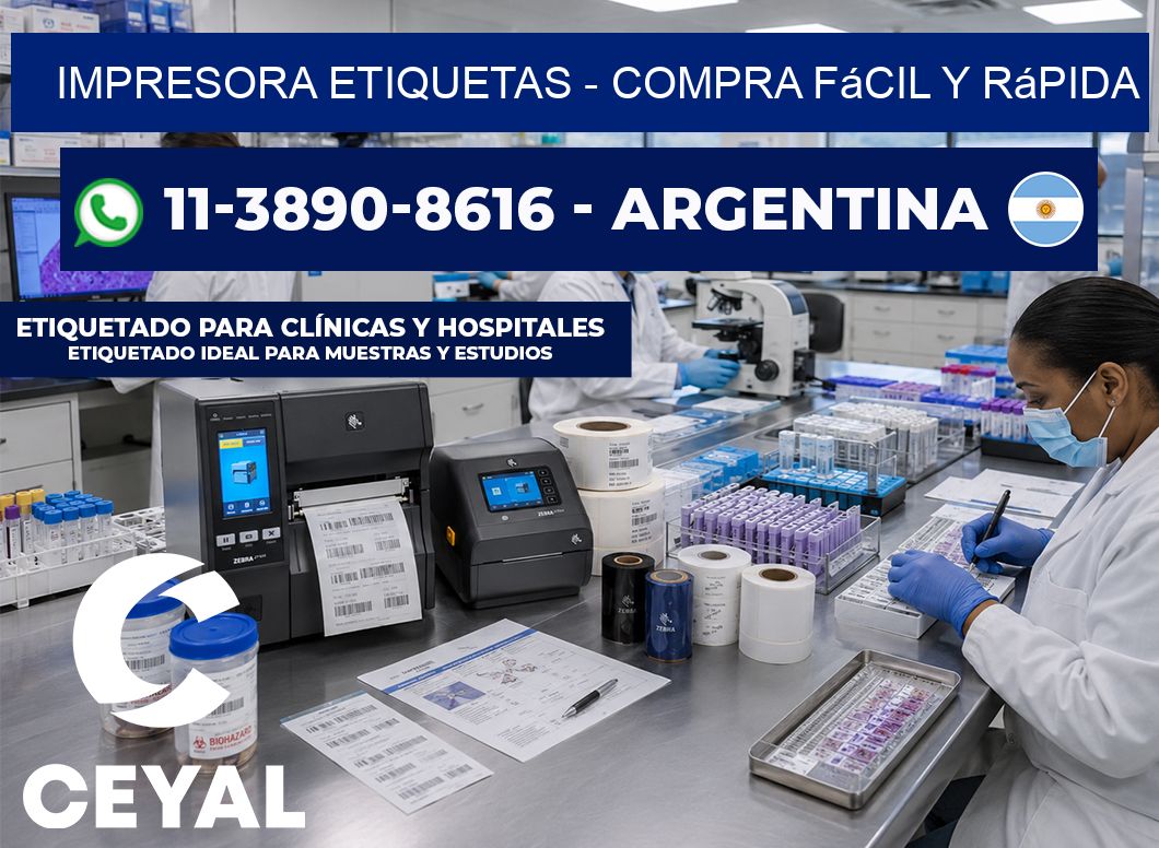 IMPRESORA ETIQUETAS – Compra fácil y rápida