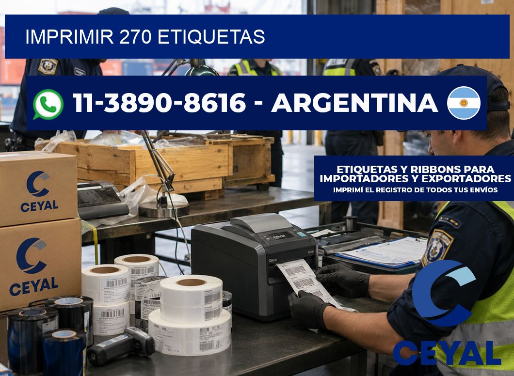 IMPRIMIR 270 ETIQUETAS