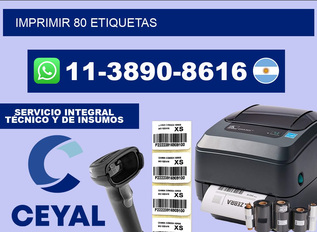 IMPRIMIR 80 ETIQUETAS