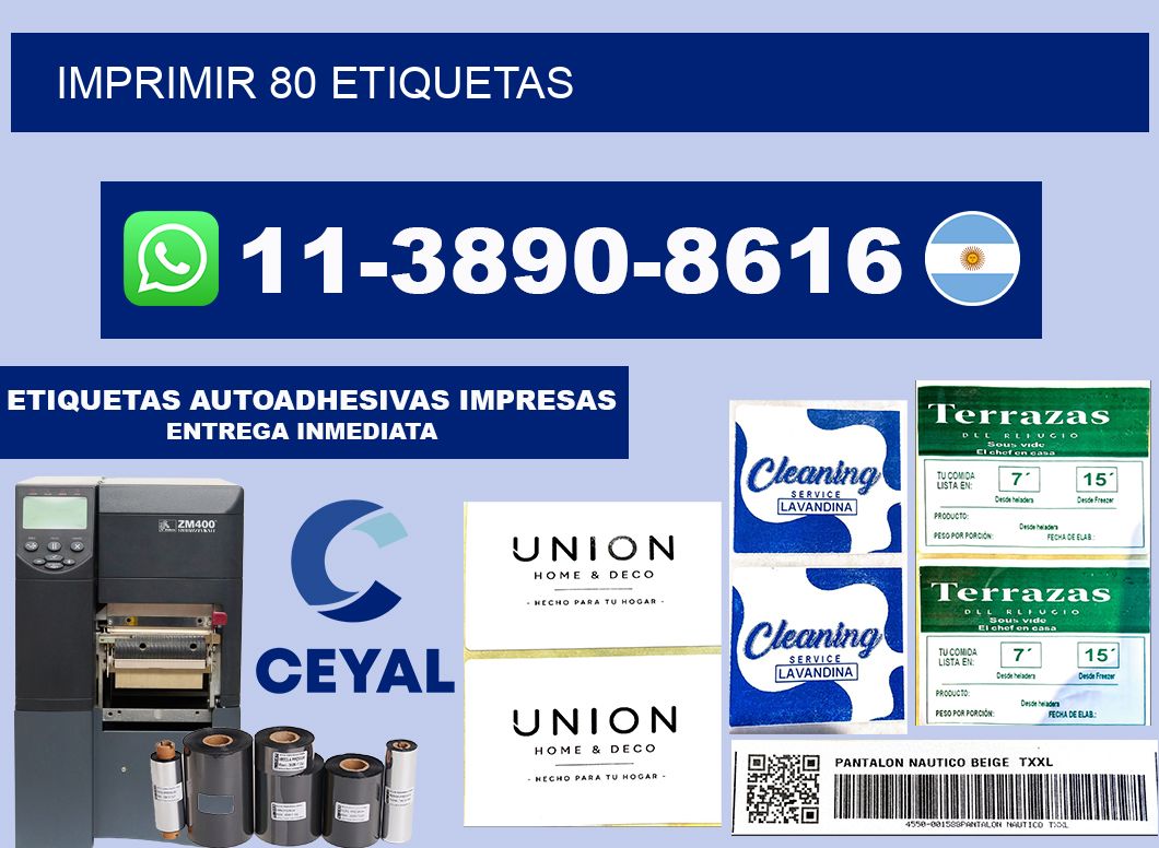 IMPRIMIR 80 ETIQUETAS