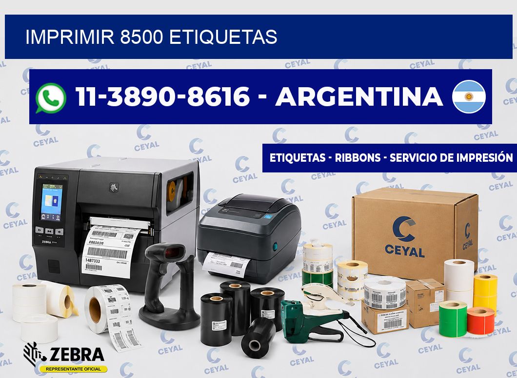 IMPRIMIR 8500 ETIQUETAS