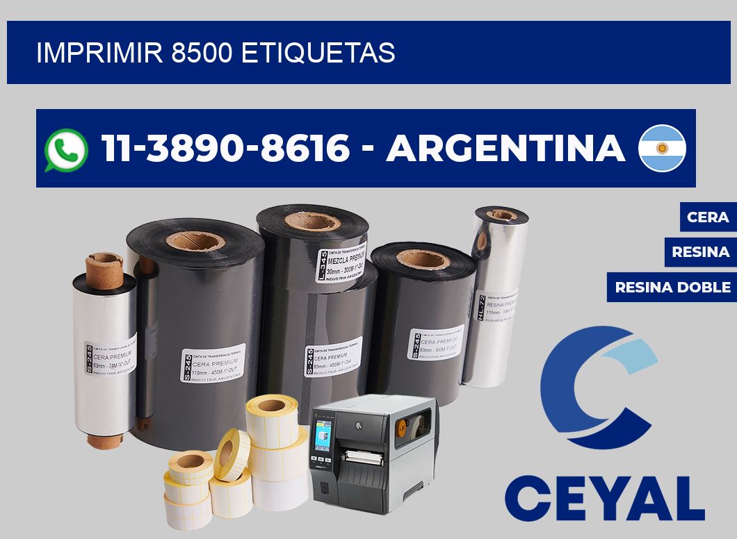 IMPRIMIR 8500 ETIQUETAS