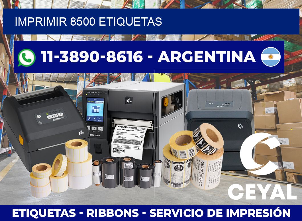 IMPRIMIR 8500 ETIQUETAS