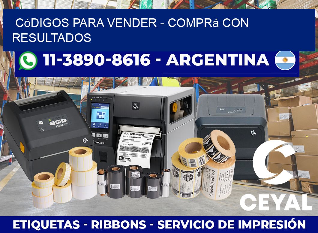 Códigos para vender – Comprá con resultados