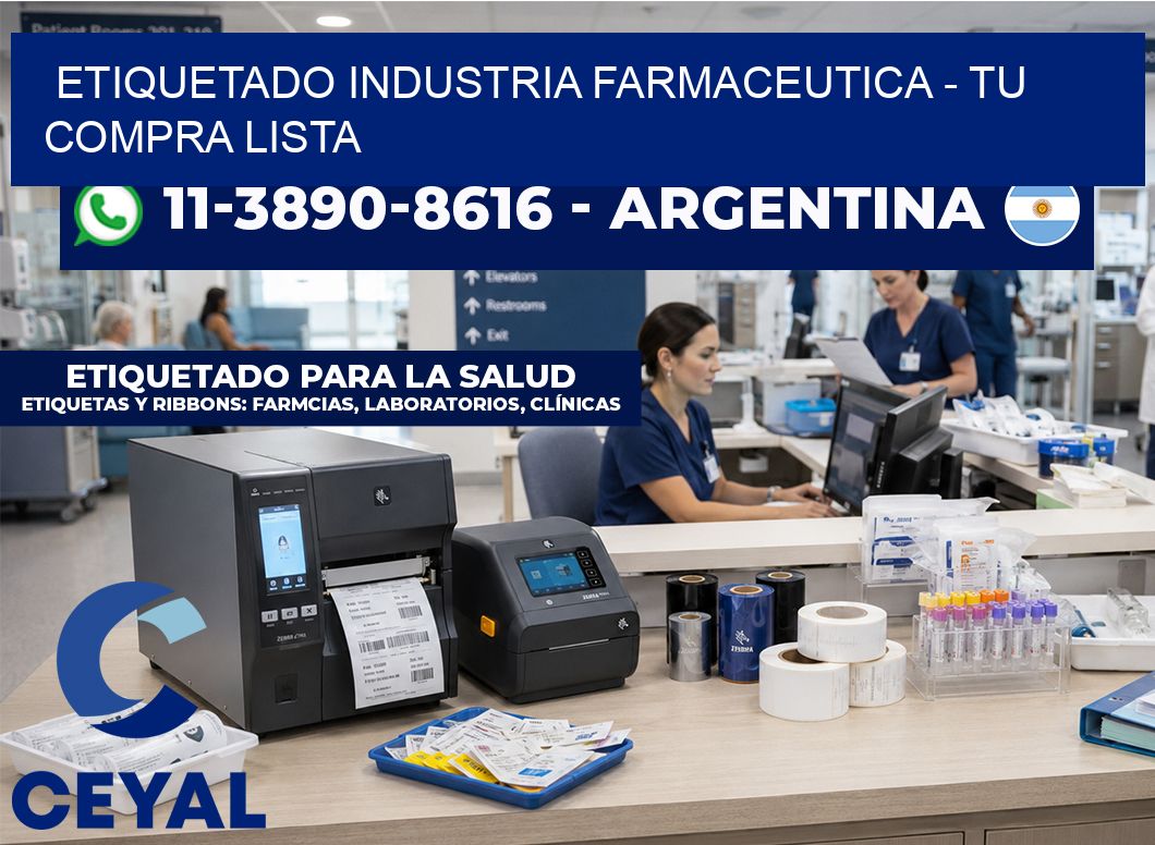 ETIQUETADO INDUSTRIA FARMACEUTICA – Tu compra lista