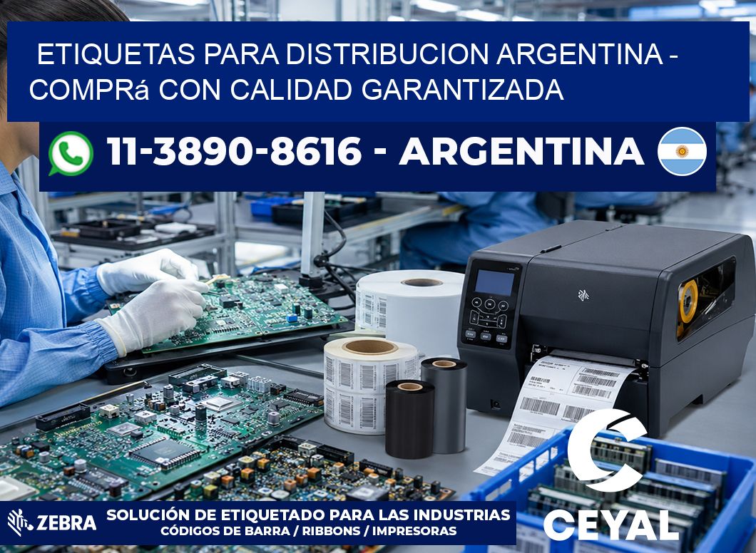 ETIQUETAS PARA DISTRIBUCION ARGENTINA – Comprá con calidad garantizada