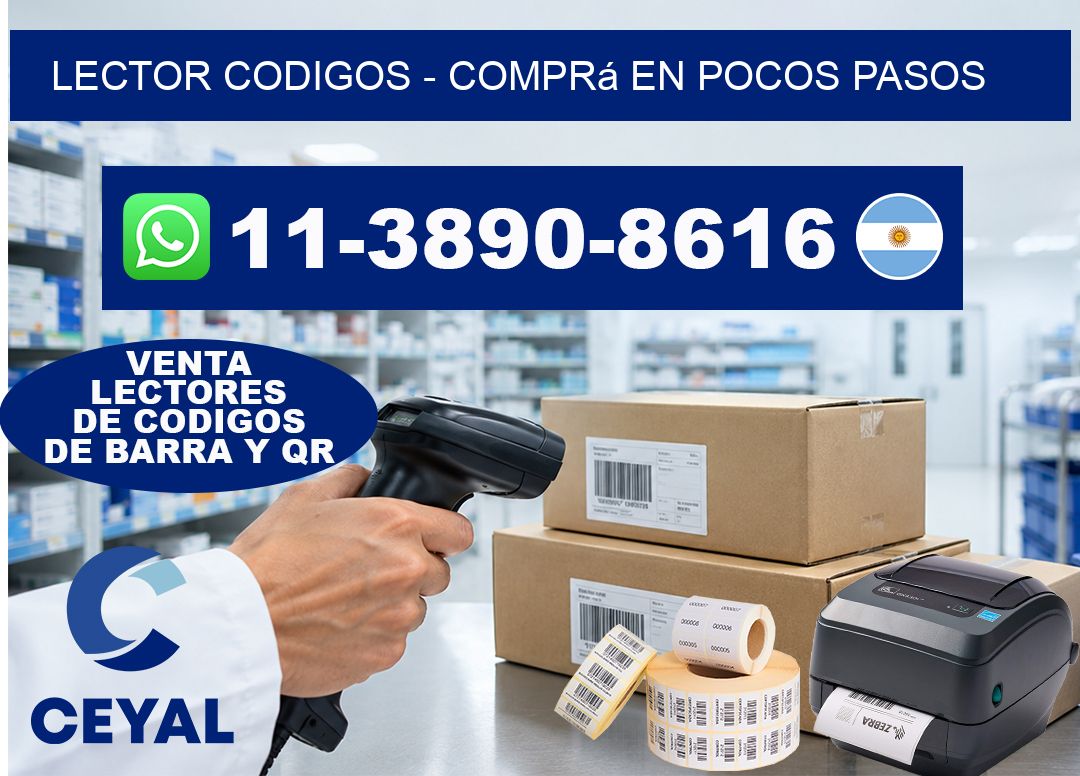 LECTOR CODIGOS - Comprá en pocos pasos