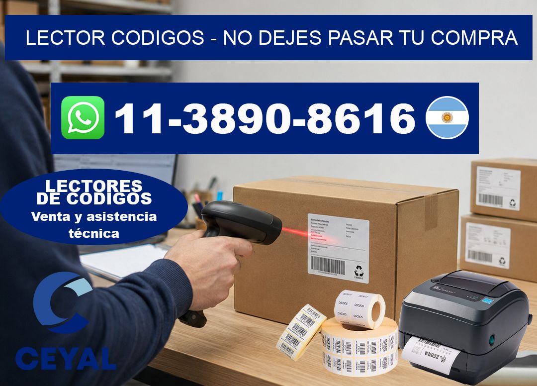 LECTOR CODIGOS – No dejes pasar tu compra