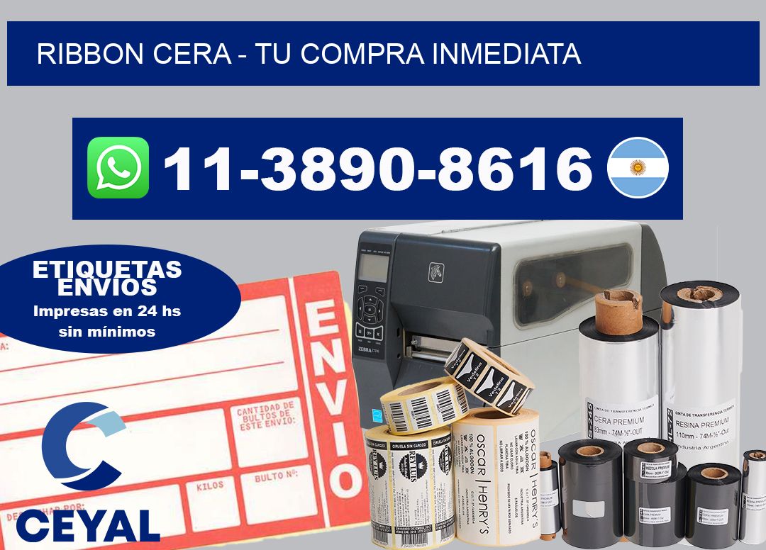 Ribbon cera - Tu compra inmediata