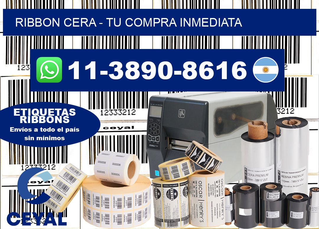 Ribbon cera – Tu compra inmediata