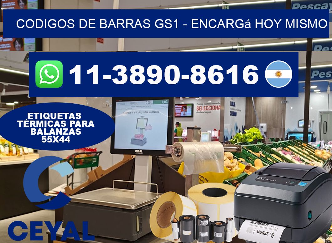 codigos de barras gs1 - Encargá hoy mismo