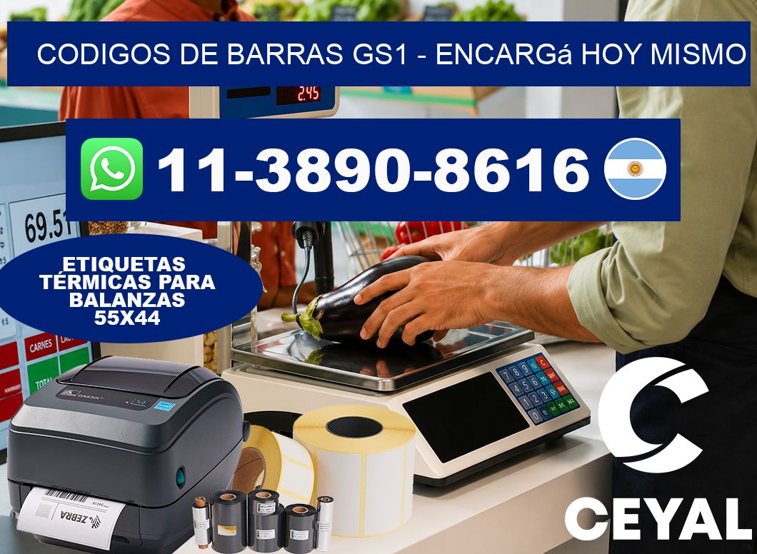 codigos de barras gs1 – Encargá hoy mismo